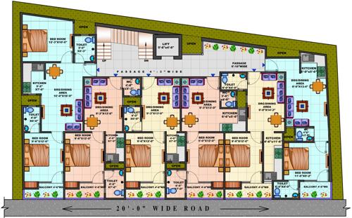  home-world-2 Home World 2 Cluster Plan from 1st to 7th Floor