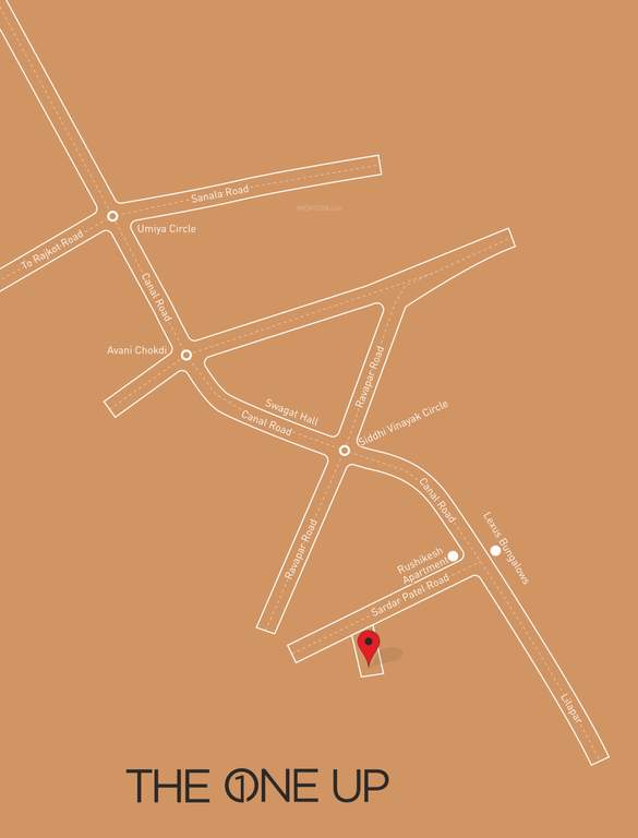 the one up Location Plan