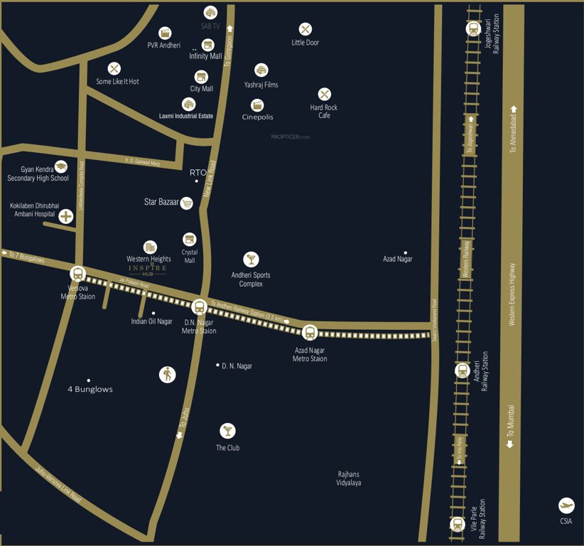  inspire hub Location Plan