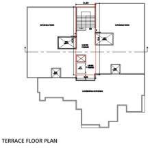 raj niwas Raj Niwas Cluster Plan for Terrace Floor