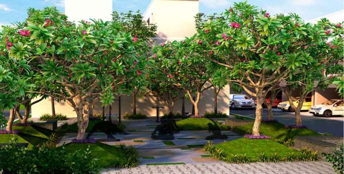  garden front Yoga/ Meditation Area