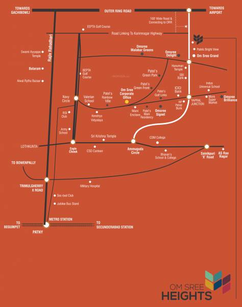  heights Location Plan