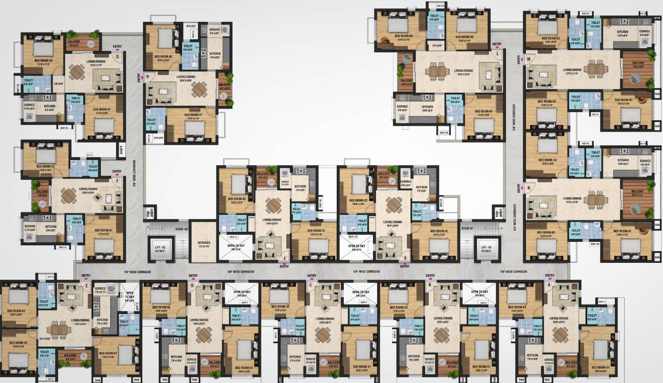  millennium Cluster Plan