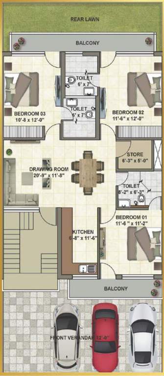  chandigarh royale city Cluster Plan