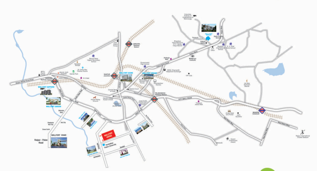  vatika Location Plan