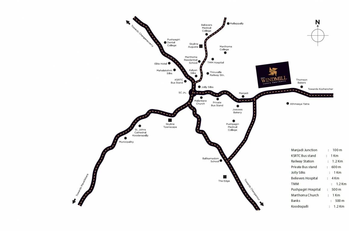 windmill Location Plan