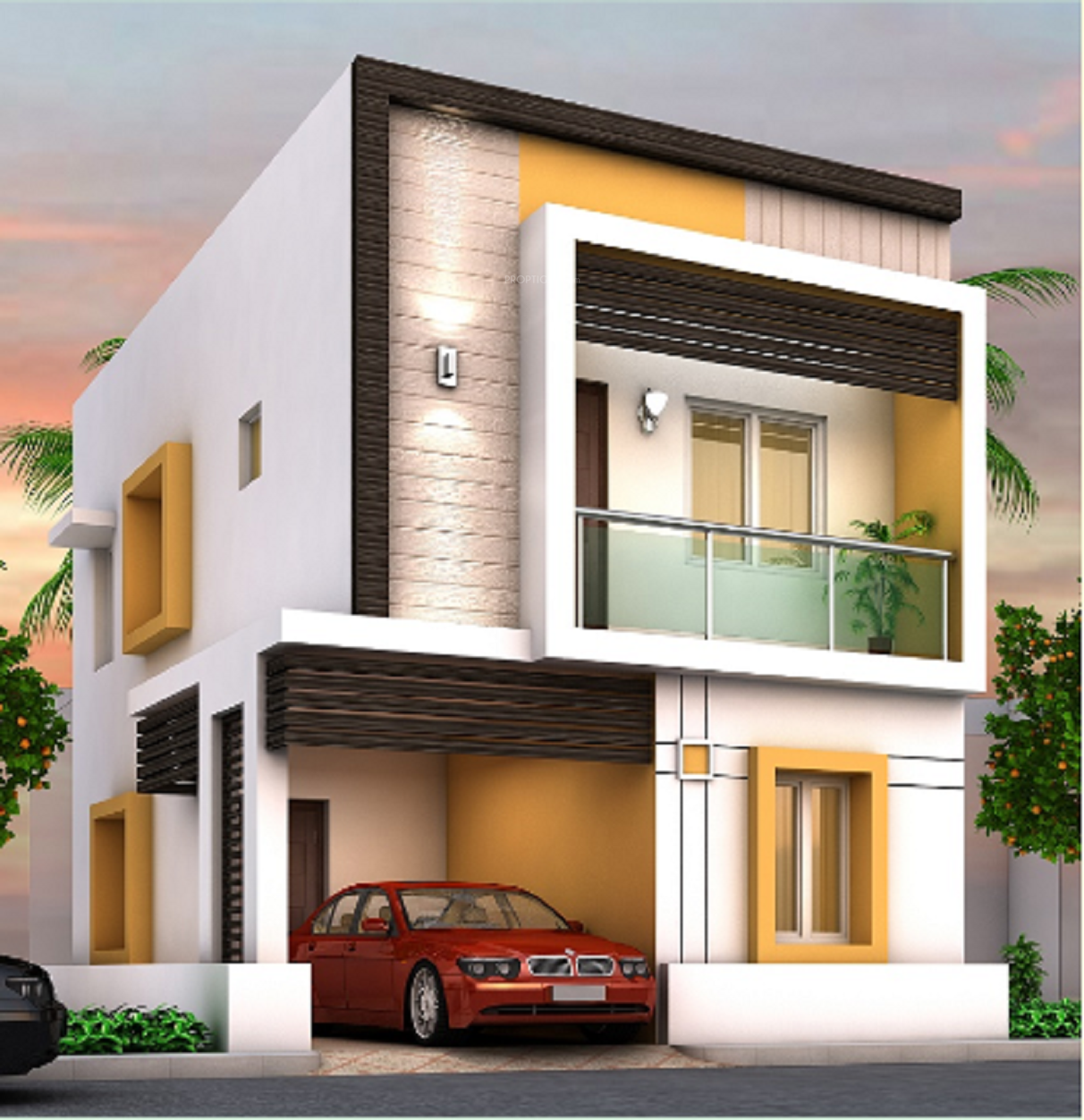  rainbow villas Elevation