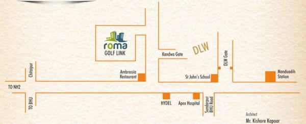 Location Plan golf-link-apartment Location Plan