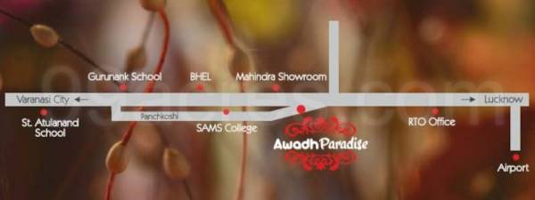  awadh-paradise Location Plan