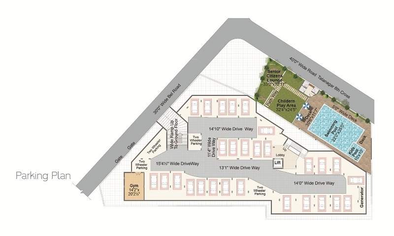  signature Signature Cluster Plan for Parking  Floor