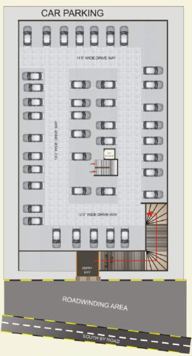  alpine Alpine Cluster Plan for Basement Floor
