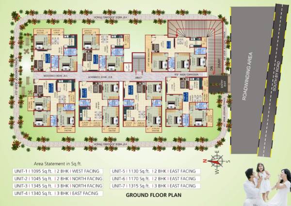  alpine Alpine Cluster Plan for GroundFloor
