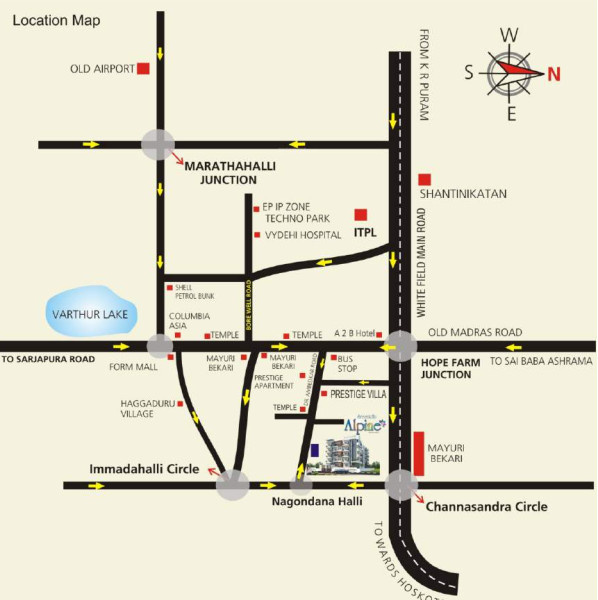  alpine Location Plan