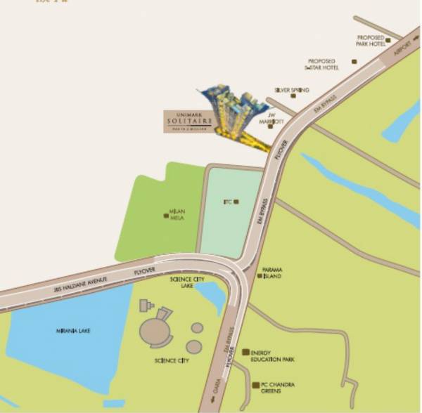  solitaire Location Plan