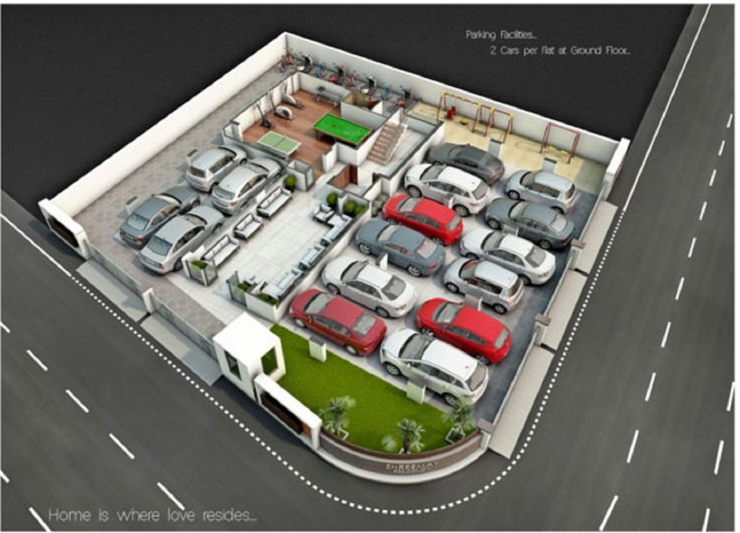  shrimay residency Cluster Plan for ground Floor