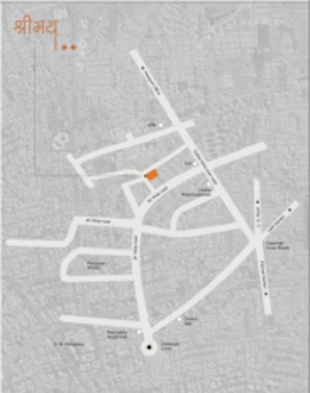  shrimay residency Location Plan