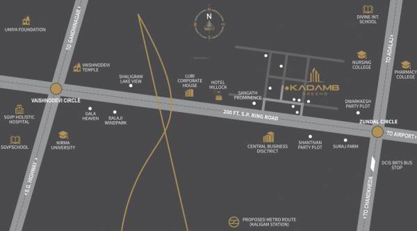  greens Location Plan
