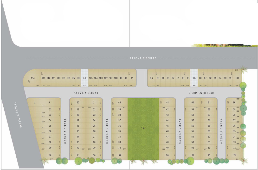 shivam residency Layout Plan