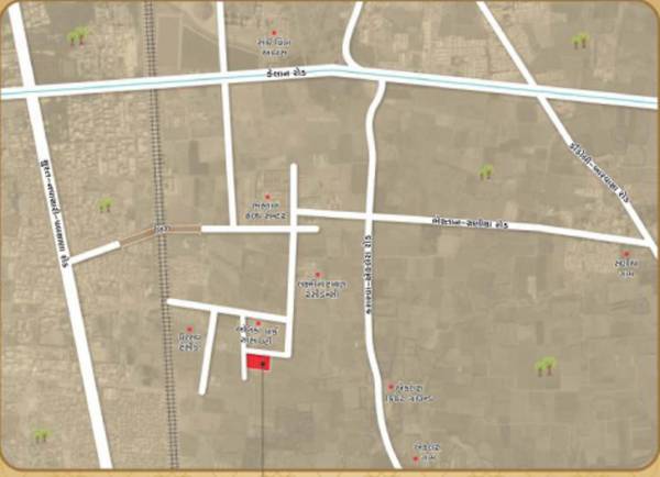 Location Plan shivam-residency Location Plan