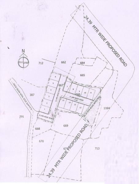  sun-city Layout Plan