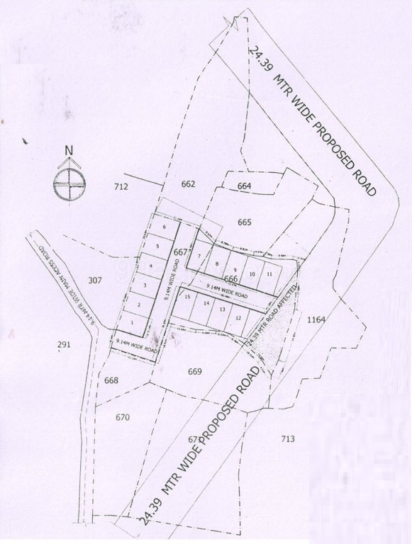  sun city Layout Plan