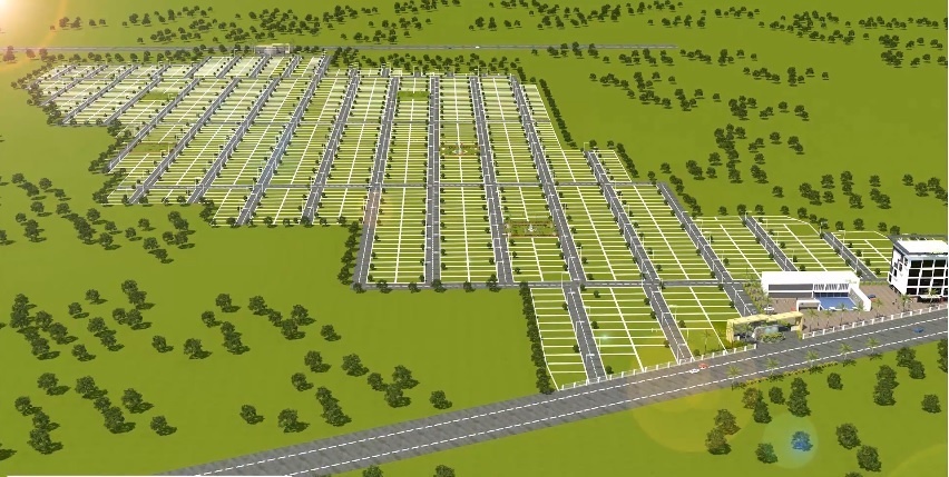  nishant green city Layout Plan