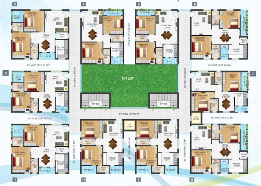 chandrika vilaasini keeravani Keeravani Typical Cluster Plan