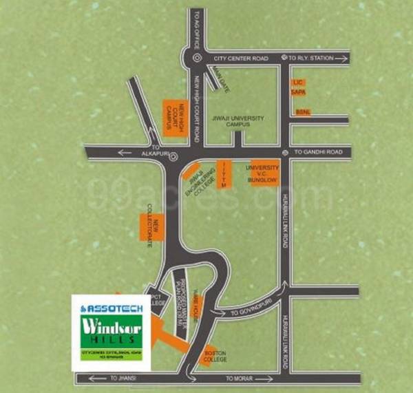 Location Plan windsor-hills-apartment Location Plan