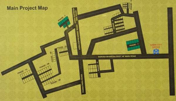  sabri-city Location Plan