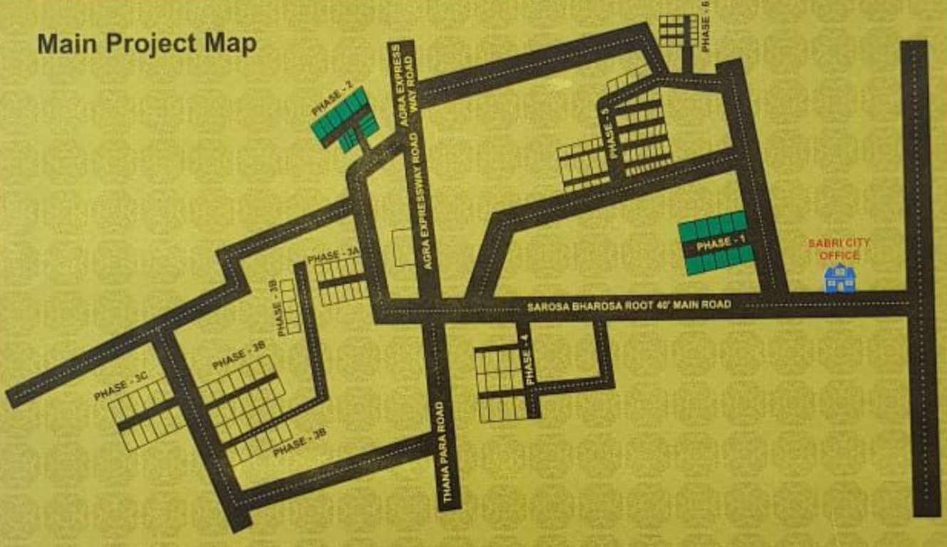 sabri city Location Plan
