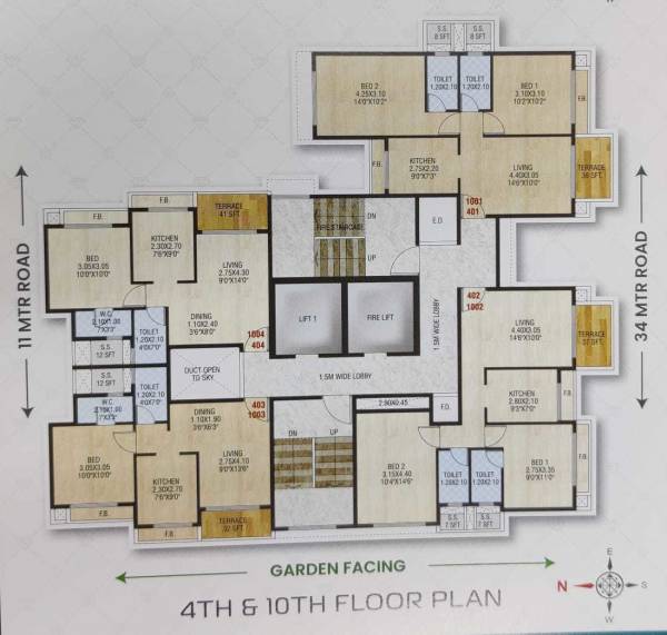  mahavir-sapphire Mahavir Sapphire Cluster Plan
