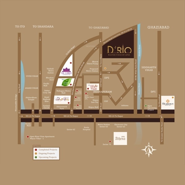 apex d rio Location Plan