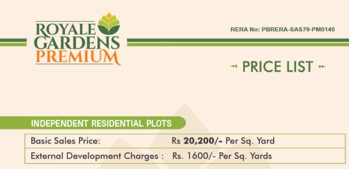 gardens Construction Linked Payment (CLP) Payment Plan