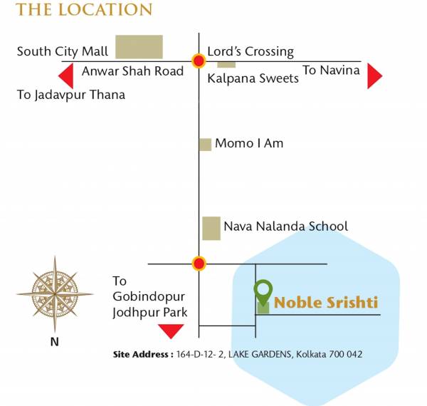  srishti Location Plan