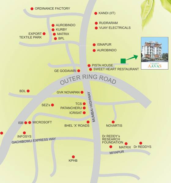  aaradhya-aavas Location Plan