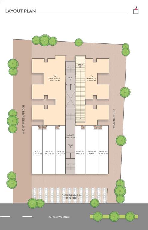  pushpam resicom Layout Plan