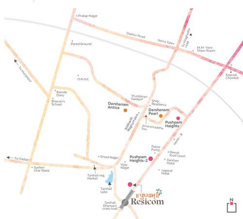  pushpam-resicom Location Plan