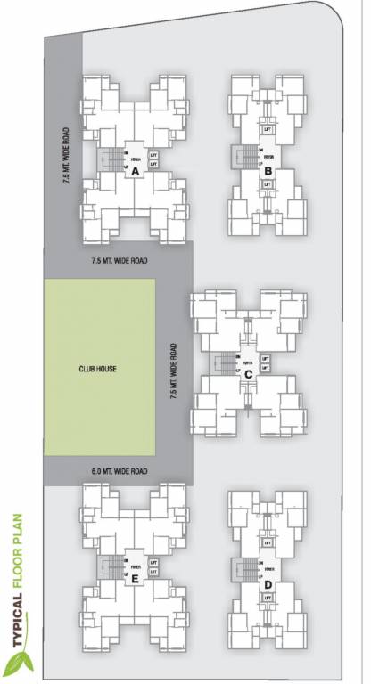  bellevue Tower A Cluster Plan