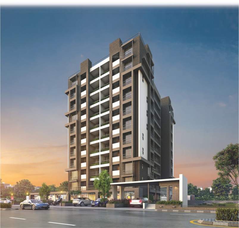  dholeshwar residency Elevation