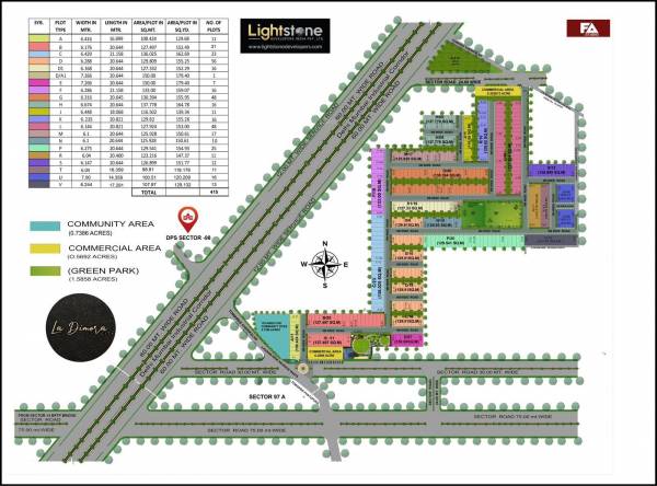 Layout Plan la-dimora-city Layout Plan