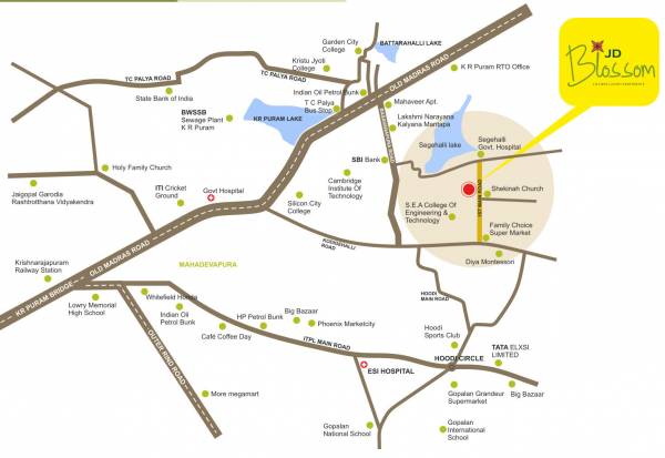  blossom Location Plan