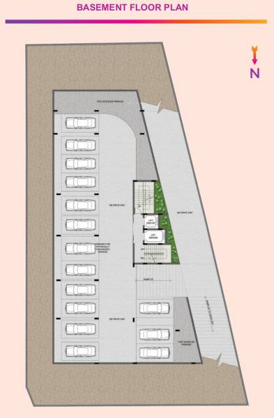  bharath Sreerosh Bharath Cluster Plan for -1th Floor