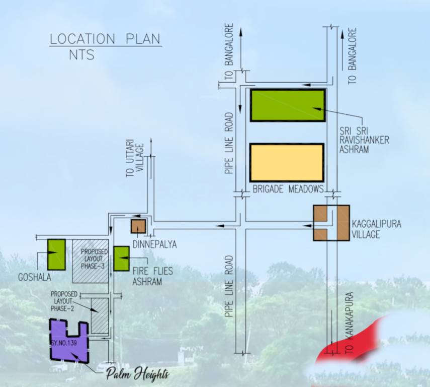  palm heights Location Plan