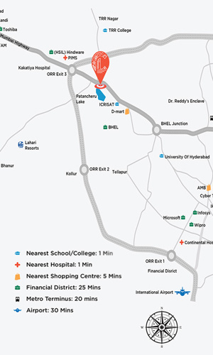  lake-city Location Plan