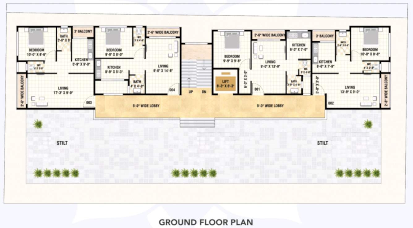  avenue Ground Floor Plan