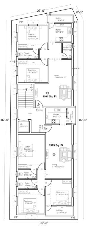  lifestyle Lifestyle Cluster Plan For 1st Floor