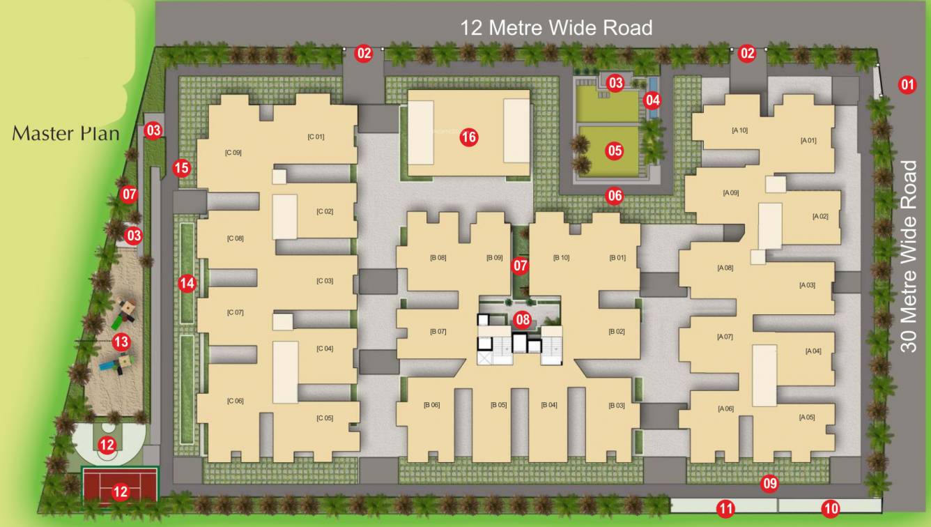  cadillac Layout Plan