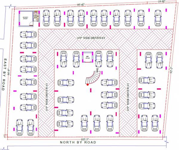  grands Murari Grands Cluster Plan for ground Floor