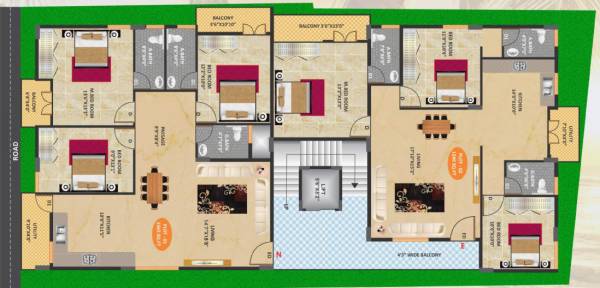  sun-grandeur Layout Plan