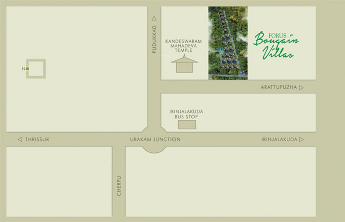  bougain villa Location Plan